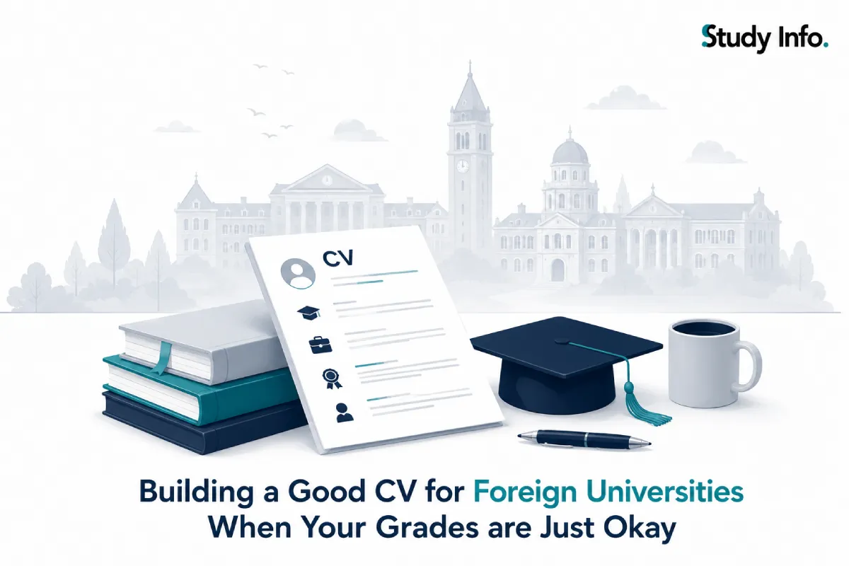 Building a Good CV for Foreign Universities When Your Grades are Just Okay