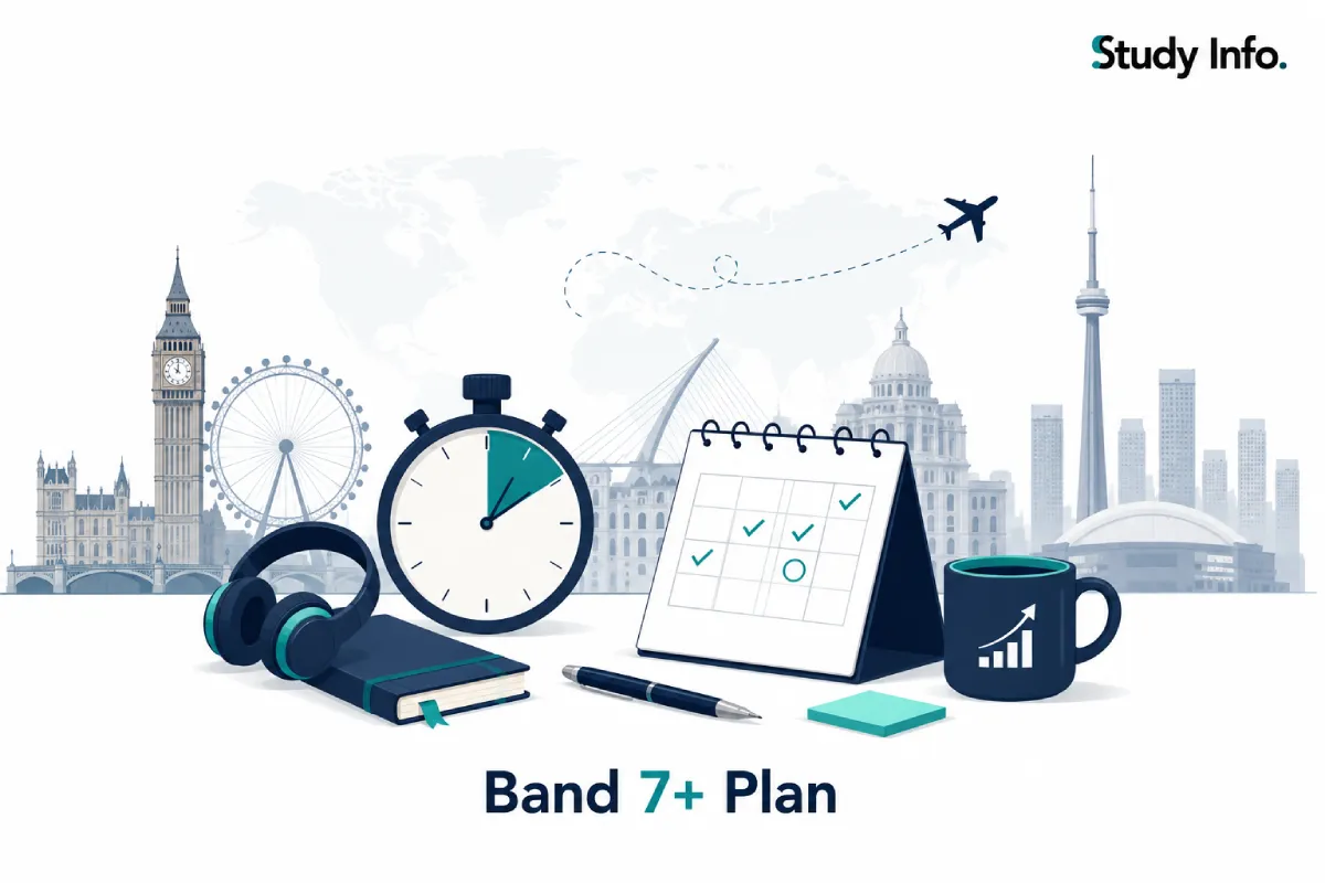 IELTS Band 7+ Plan for Lazy and Inconsistent Students