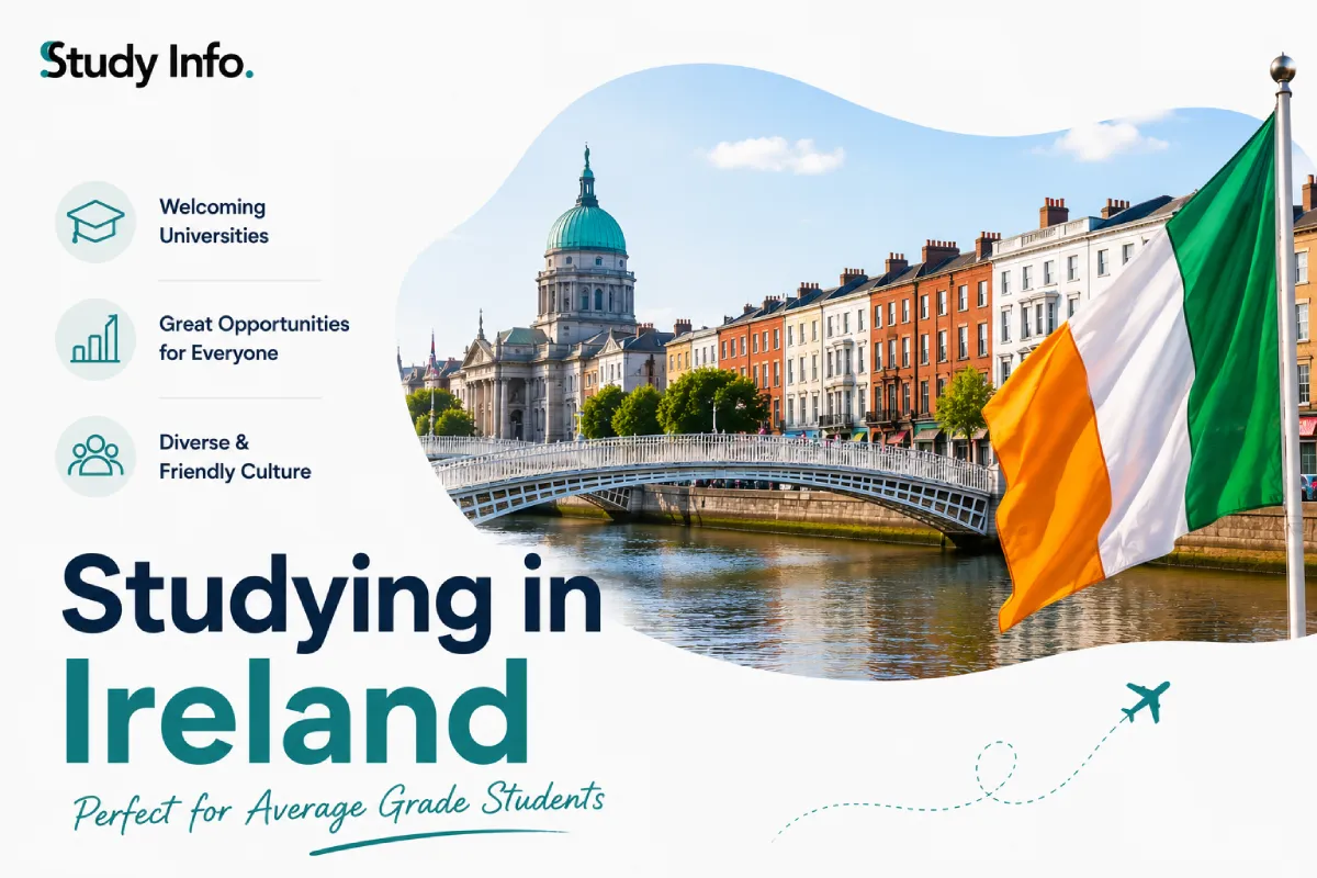 Studying in Ireland: Why It Is Perfect for Average Grade Students