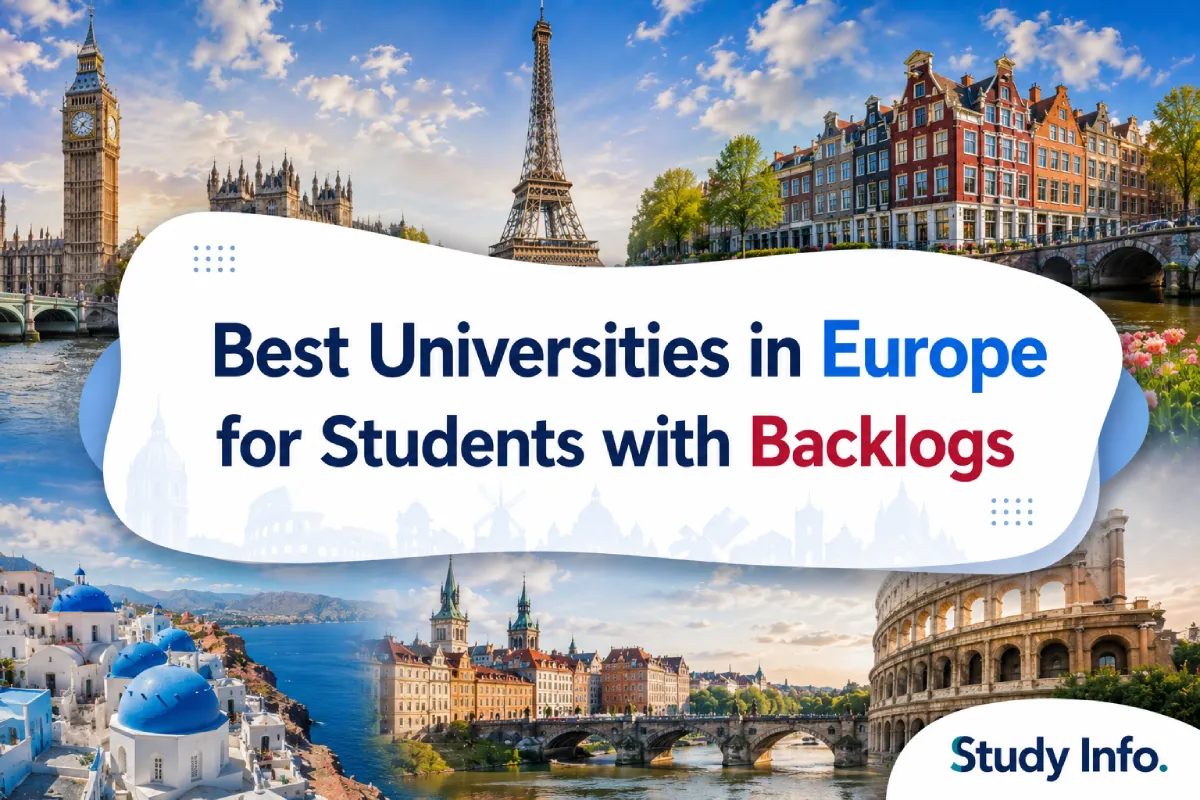 Best Universities in Europe for Students with Backlogs