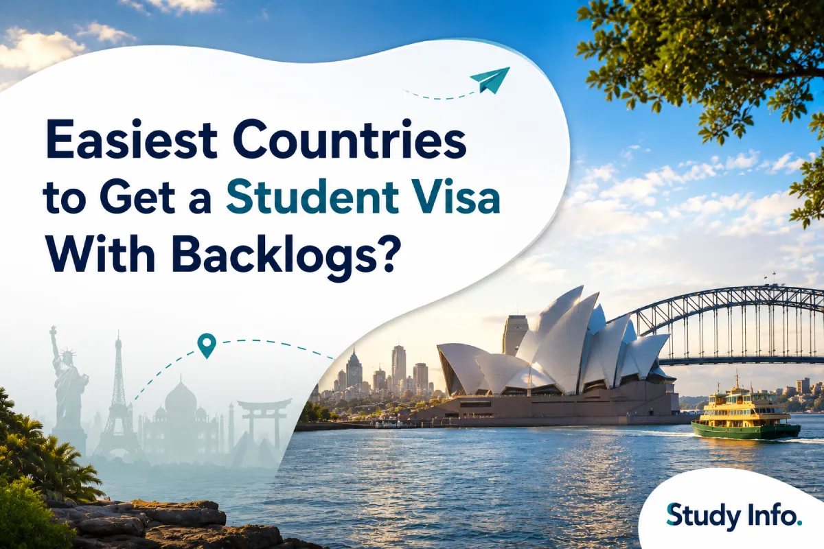 Easiest Countries to Get a Student Visa With Backlogs